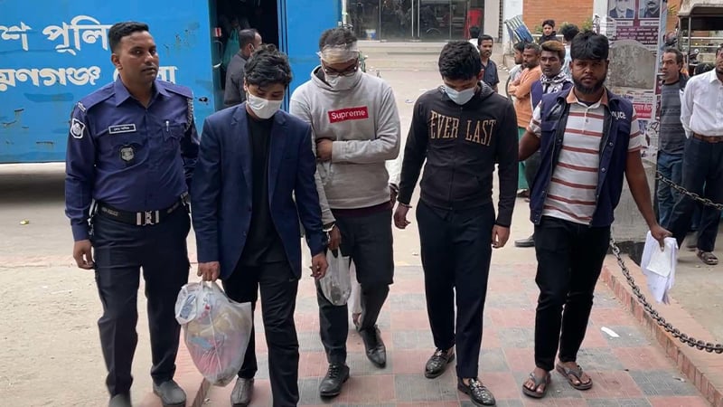 রূপগঞ্জে বুয়েট শিক্ষার্থী নিহতের ঘটনায় গ্রেপ্তার তিন আসামি কারাগারে